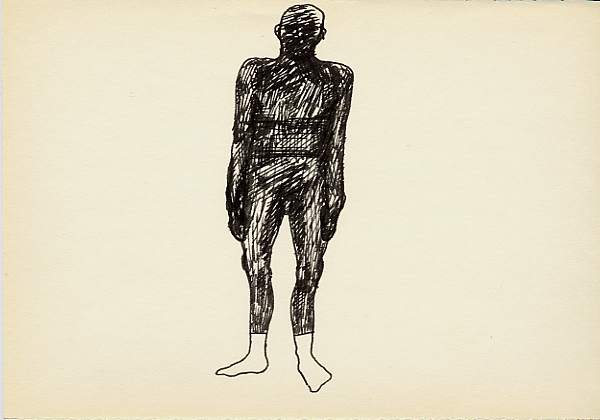Geert Dekkers - a drawing a day at nznl.com - portrait black white socks