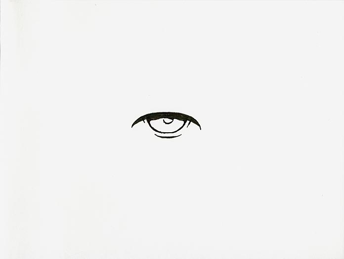 Geert Dekkers - a drawing a day at nznl.com - eye belly button