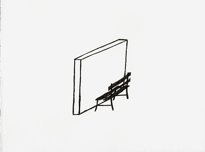 Geert Dekkers - a drawing a day at nznl.com - abstract painting viewer