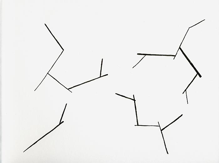 Geert Dekkers - a drawing a day at nznl.com - break line abstract game