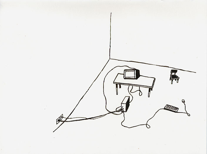 Geert Dekkers - a drawing a day at nznl.com - (untitled drawing)