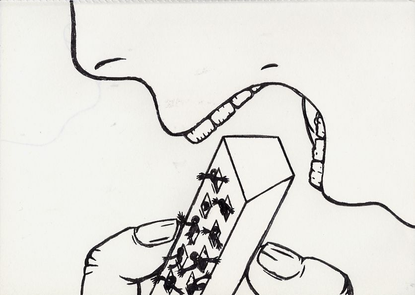 Geert Dekkers - a drawing a day at nznl.com - (untitled drawing)