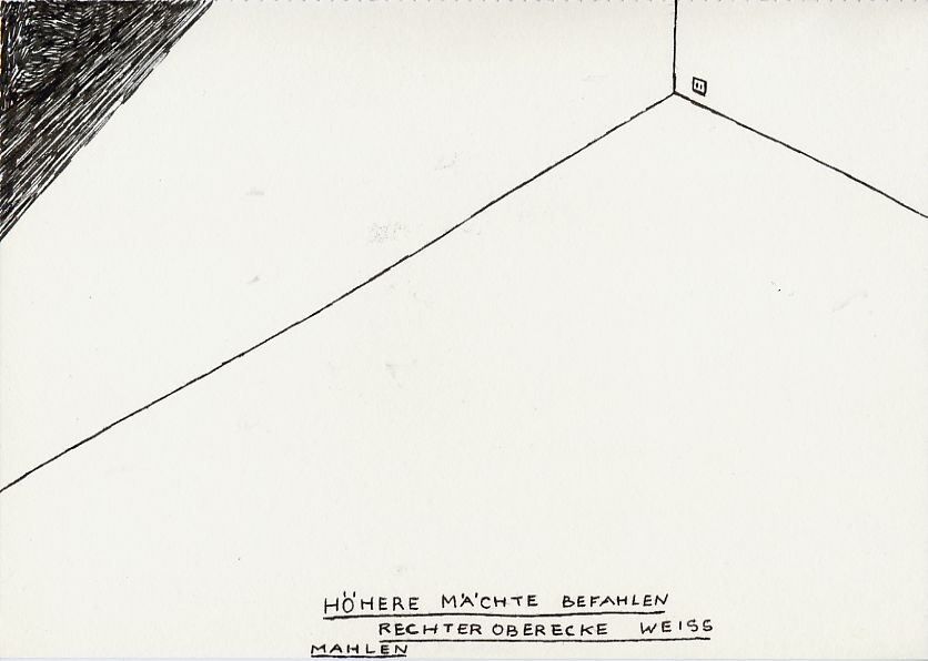 Geert Dekkers - a drawing a day at nznl.com - HOEHERE MAECHTE BEFAHLEN
RECHTER OBERECKE WEISS
MAHLEN
