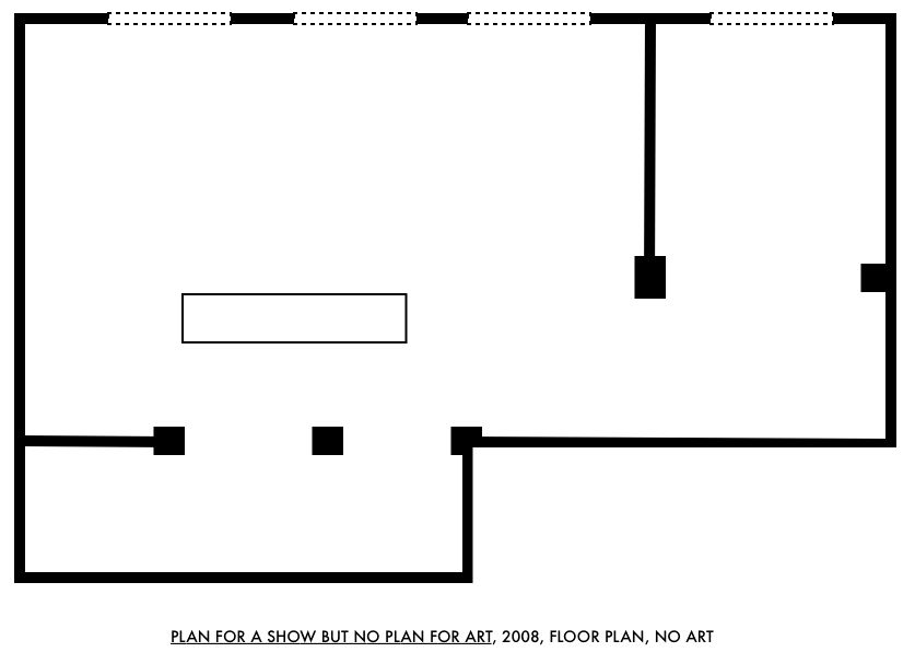 Geert Dekkers - a drawing a day at nznl.com - PLAN FOR A SHOW BUT NO PLAN FOR ART, 2008, FLOOR PLAN, NO ART
keynote file converted to jpeg