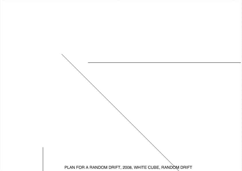 Geert Dekkers - a drawing a day at nznl.com - PLAN FOR A RANDOM DRIFT, 2008, WHITE CUBE, RANDOM DRIFT
flash movie