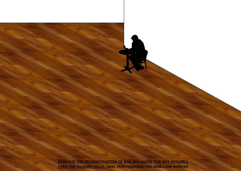 Geert Dekkers - a drawing a day at nznl.com - PLAN FOR THE RECONSTRUCTION OF BAS-JAN ADERS -THE BOY WHO FELL OVER THE NIAGARA FALLS-, 2009, PERFORMANCE FOR NZNL.COM WORKER
fireworks file