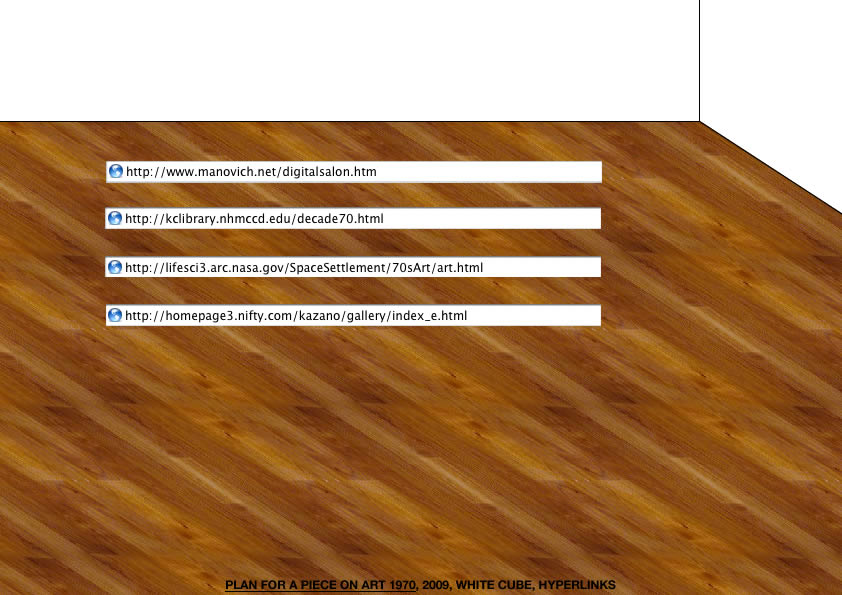 Geert Dekkers - a drawing a day at nznl.com - PLAN FOR A PIECE ON ART 1970, 2009, WHITE CUBE, HYPERLINKS
fireworks file