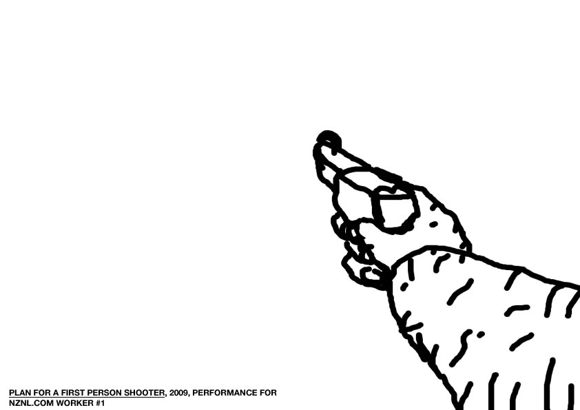 Geert Dekkers - a drawing a day at nznl.com - PLAN FOR A FIRST PERSON SHOOTER, 2009, PERFORMANCE FOR NZNL.COM WORKER #1
rita, fireworks