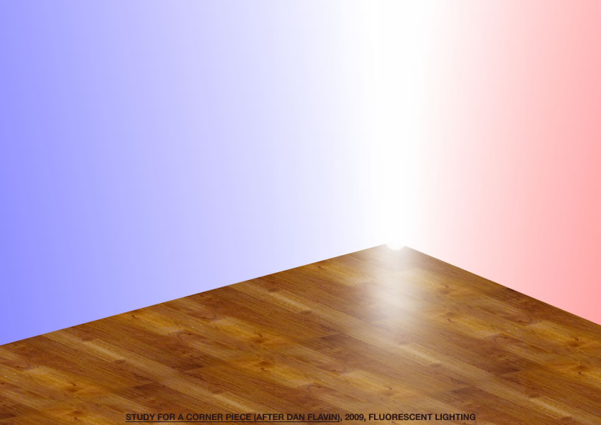 Geert Dekkers - a drawing a day at nznl.com - STUDY FOR A CORNER PIECE (AFTER DAN FLAVIN), 2009, FLUORESCENT LIGHTING
fireworks file