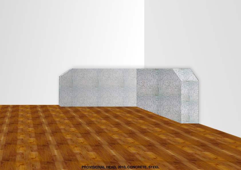 Geert Dekkers - a drawing a day at nznl.com - PROVISIONAL HEAD, 2010, CONCRETE, STEEL
fireworks file